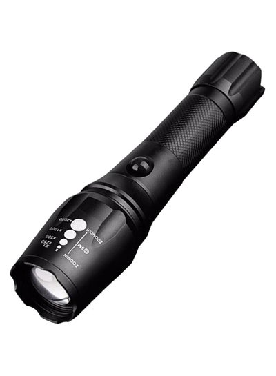 Buy Zoom Tactical Military Flashlight Super Torch Black in Egypt