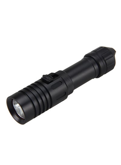 Buy 5000LM XM-L2 LED Scuba Diving Flashlight Torch 18650 Light Underwater 100m Black in Saudi Arabia