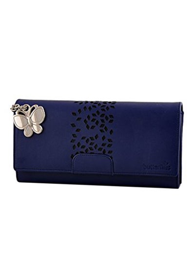 Buy Polyester Blend Wallet BNS 2394BL Blue in Saudi Arabia