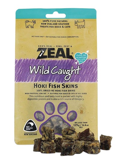 اشتري Hoki Fish Skin Dog Treat 125 غم في الامارات