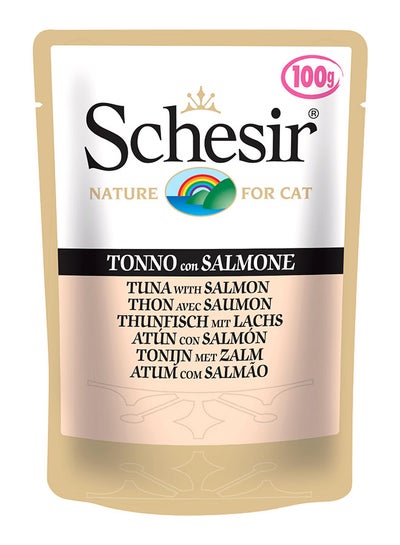 Buy Nature Tuna With Salmon Wet Food 100grams in UAE