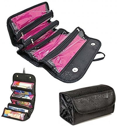 Buy Roll N Go Toiletry Organizer Black/Pink in Egypt