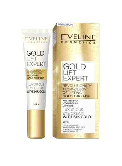 Buy Gold Lift Expert Eye Cream With 24K Gold SPF 8 40ml in UAE