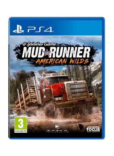 اشتري لعبة الفيديو A Spintires Mud Runner American Wilds (إصدار عالمي) - مغامرة - بلاي ستيشن 4 (PS4) في الامارات