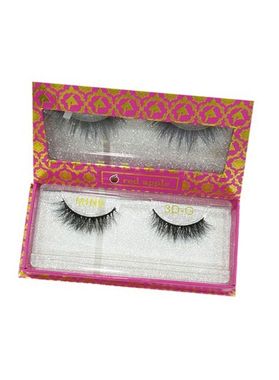 Buy 3D-G False Eyelashes Black in Saudi Arabia