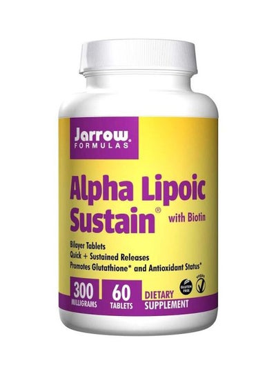 Buy Alpha Lipoic Sustain Dietary Supplement - 60 Tablets in UAE