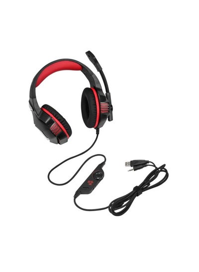 Buy Wired Over-Ear Gaming Headphones With Mic For PS4/PS5/XOne/XSeries/NSwitch/PC in UAE