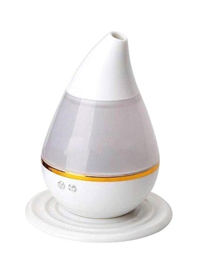 Buy Electric Room Humidifier 250ml White/Clear/Gold in UAE