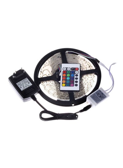 اشتري شريط أضواء LED مضاد للماء ومزود بجهاز تحكم عن بعد متعدد الألوان 5متر في مصر