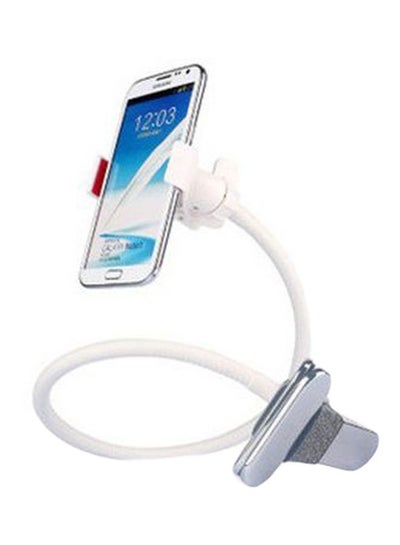 Buy Flexible Phone Holder White/Silver in UAE