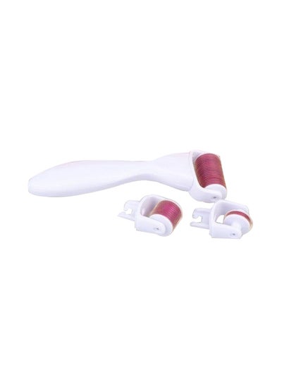 Buy 3-In-1 Derma Roller White/Pink in UAE