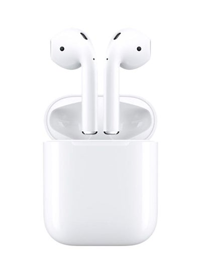 Buy Bluetooth In-Ear Earphones With Mic White in UAE