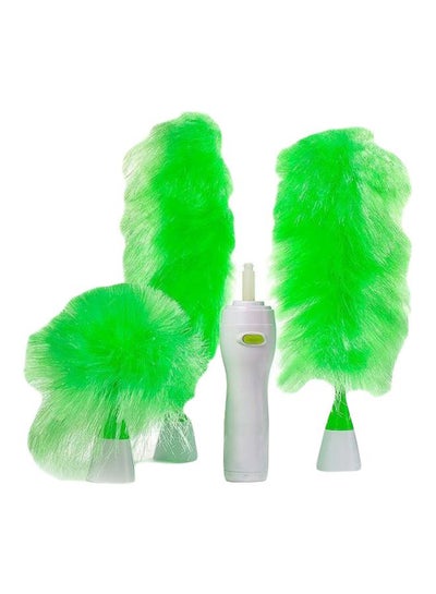 Buy 4-Piece Multipurpose Duster Cleaner Set Green/White 7 x 10 x 30centimeter in UAE