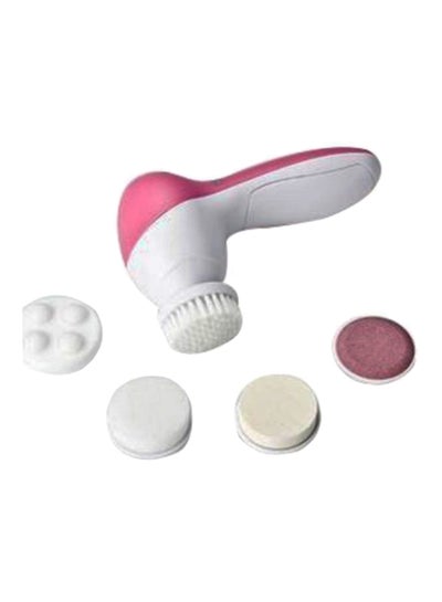 Buy 5 In 1 Multifunction Face Skin Care Tool White/Pink in Egypt