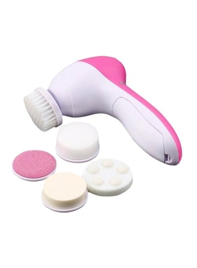 Buy 5 In 1 Multifunction Face Care Tool White/Pink 13 X 7 X 4cm in Egypt