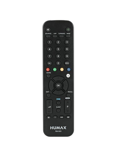 Buy Receiver Remote Control For Humax Black in Saudi Arabia