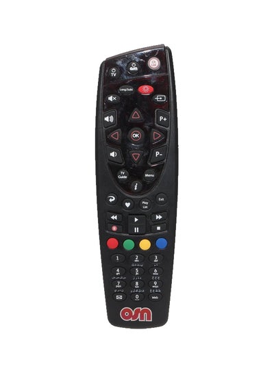 Buy Remote Control For Orbit Receiver Black/Red/Yellow in UAE