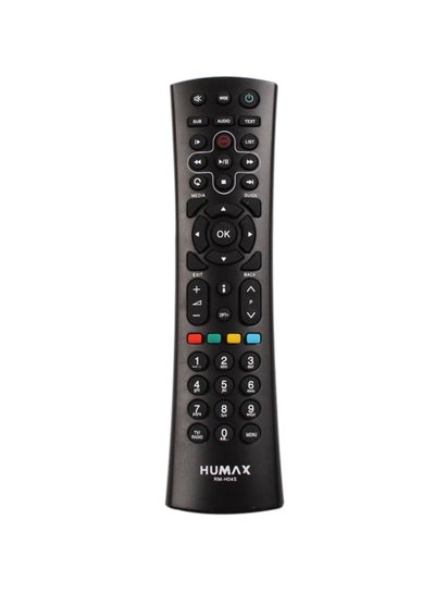 Buy Remote Control For Humax Receiver Black in UAE