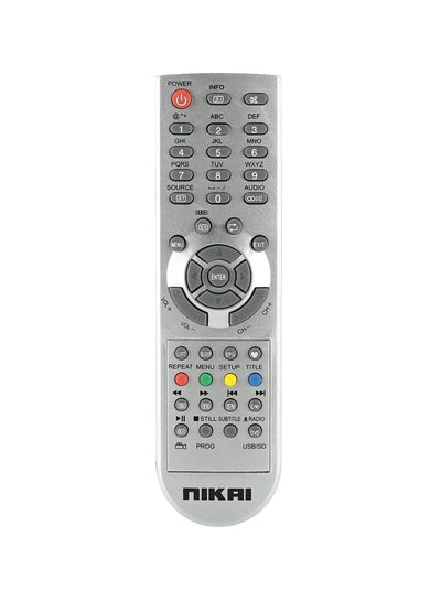 Buy Remote Control For Nikai TV Silver in UAE