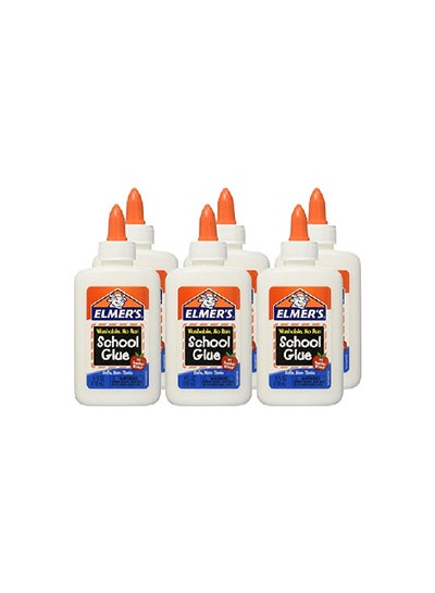 Elmer's White Liquid School Glue, Washable - 32 oz bottles