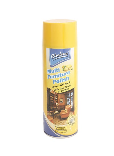 Buy Lemon Power Multi Furniture Polish Clear 470ml in UAE