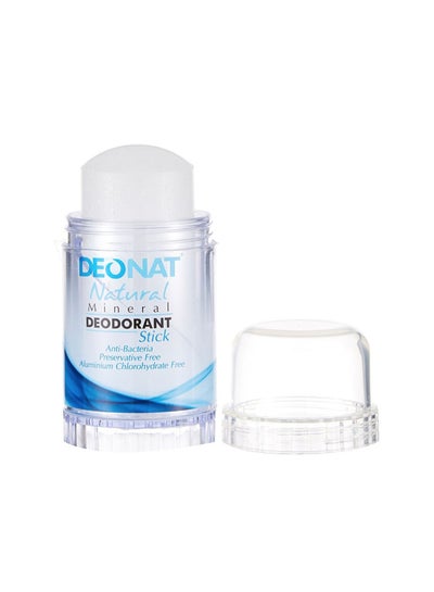 Buy Natural Mineral Deodrant White 80grams in UAE