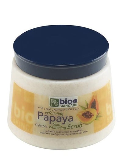 Buy Papaya Skin Whitening Scrub Multicolour 500ml in UAE