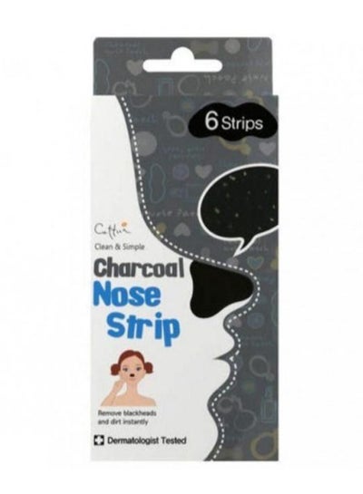 Buy 6-Piece Charcoal Nose Strip Multicolour in UAE