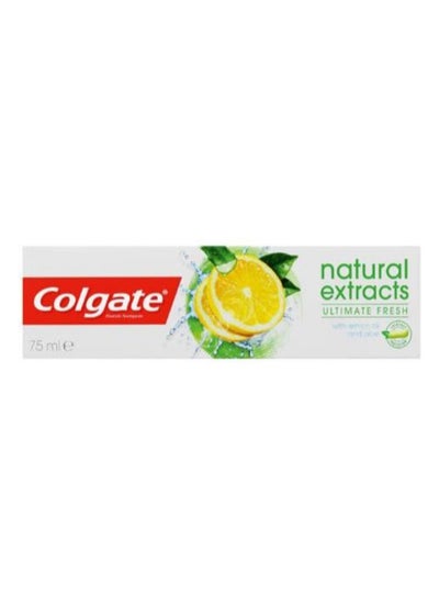 Buy Natural Extracts Ultimate Fresh Toothpaste 75ml in Saudi Arabia