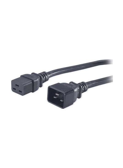 Buy C19 To C20 Power Cord Black in UAE