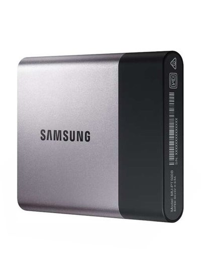 T3 Portable USB 3.1 External SSD Silver 500 GB price in UAE | Noon