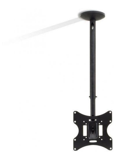 Buy Adjustable Ceiling Mount Bracket For Upto 42 Inch Black in UAE