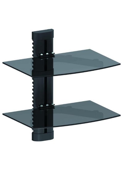 Buy 2-Layer Shelf TV Wall Mount For Below 32 Inch Black in UAE