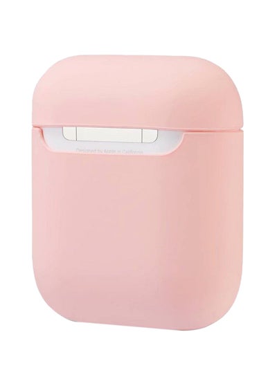 Buy Protecting Case Cover For Apple AirPods Pink in UAE