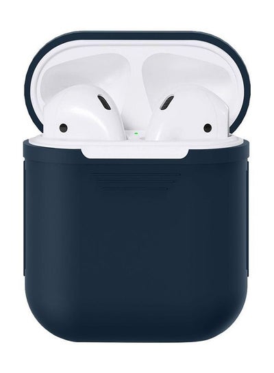 Buy Protecting Case Cover For Apple AirPods Grey in Saudi Arabia