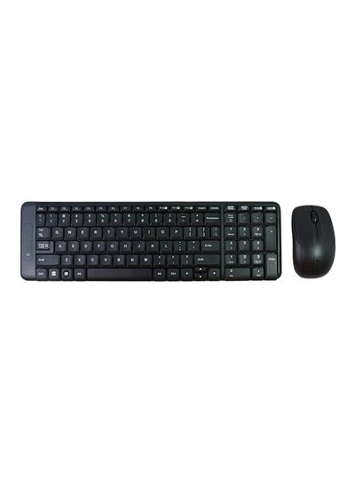 Buy Wireless Combo Keyboard And Mouse Black in Egypt