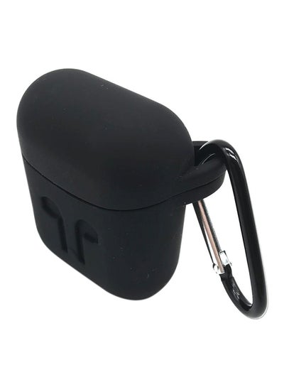 Buy Protective Case Cover For AirPods Black in Saudi Arabia