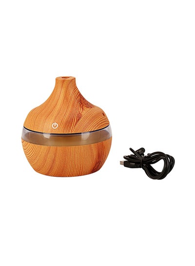 Buy Essential Oil Humidifier 300ml Brown in UAE