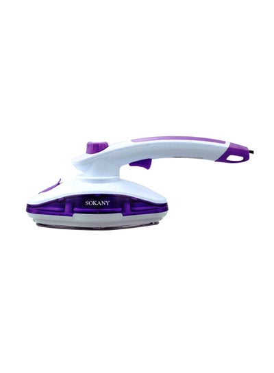 Buy Electric Clothes Steamer 240V DQ38100 Purple/White in Egypt