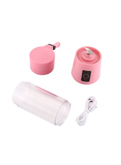 Buy Handheld Juicer And Smoothie Maker ZK1623403 Pink/Clear in UAE