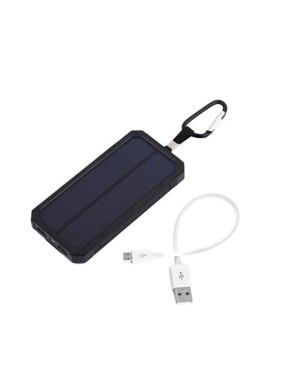 Buy 20000.0 mAh Solar Power Bank Blue/Black in Saudi Arabia