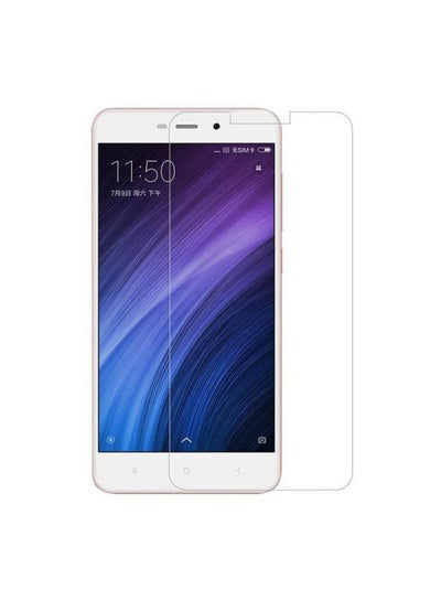 Buy Tempered Glass Screen Protector For Xiaomi Redmi 4A Clear in UAE