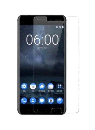 Buy Tempered Glass Screen Protector For Nokia 5 Clear in Saudi Arabia