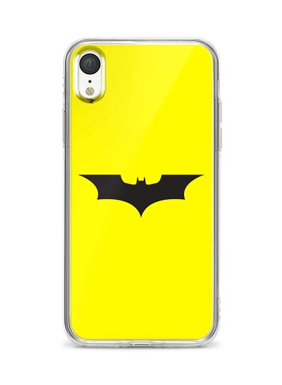 Buy Flexible Case Cover For Apple Iphone XR Iconic Bat Full Print in UAE