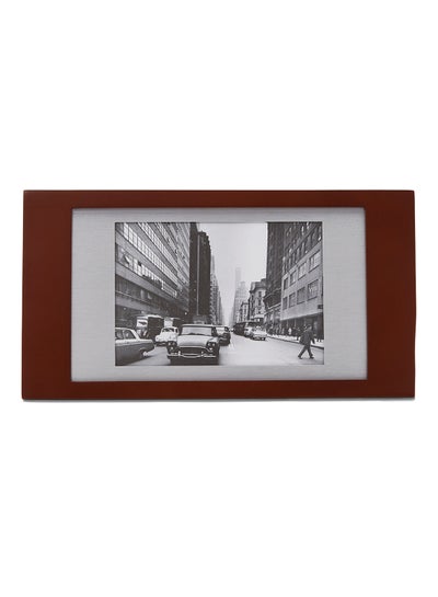 Buy Ss Photo Fram With Dark Wood Multicolour 13X18 Centimeter in UAE