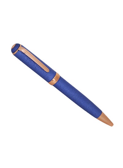 اشتري قلم حبر جاف برأس كروي أزرق/ ذهبي وردي في السعودية
