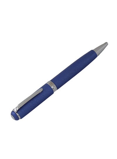 اشتري قلم حبر جاف برأس كروي أزرق / فضي في السعودية