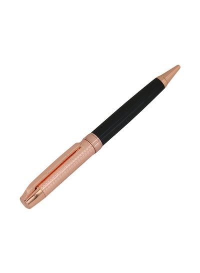 Buy Ballpoint Pen With Box Rose Gold/Black in Saudi Arabia