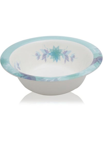 اشتري Spring Salad Bowl أبيض/أزرق 20.5 سنتيمتر في الامارات