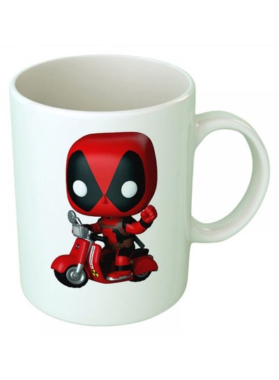 Buy Funkoo Deadpool Coffee Mug White in UAE